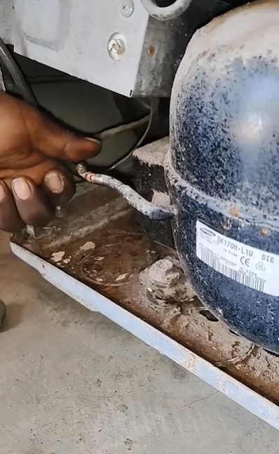 Samsung refrigerator compressor repair check in Abilene, Texas